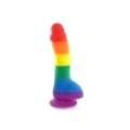 Dildo Realistic, Rainbow Silicone