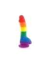 Dildo Realistic, Rainbow Silicone 2263389