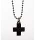 Necklace Cross Black Andrew Christian 600051