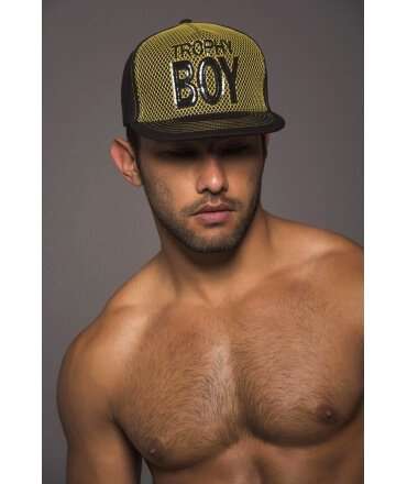 Boné Andrew Christian Trophy Boy Preto,600040