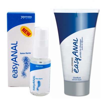 El Kit Easy Anal con Lubricante, y un Spray Relajante,3163745