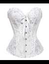 Bodice White Floral 161012