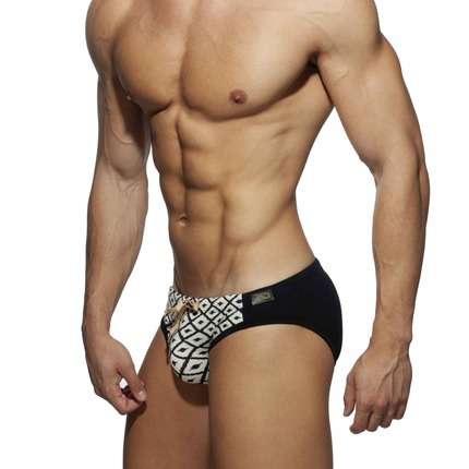 Traje De Baño Adicto Rombo De Natación,5003951