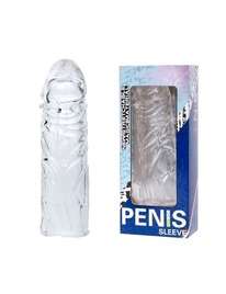 Manga para Pénis Clear Crystal 13 cm