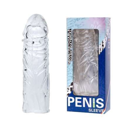 Funda para el Pene Claro Cristal de 13 pulgadas,1333955