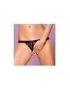 Obsessive Tanga con Abertura frontal en Negro,1763977