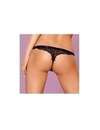 Obsessive Tanga con Abertura frontal en Negro,1763977