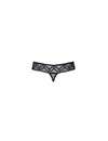 Thong Obsessive Seduce you with the Opening to the Black 1763990