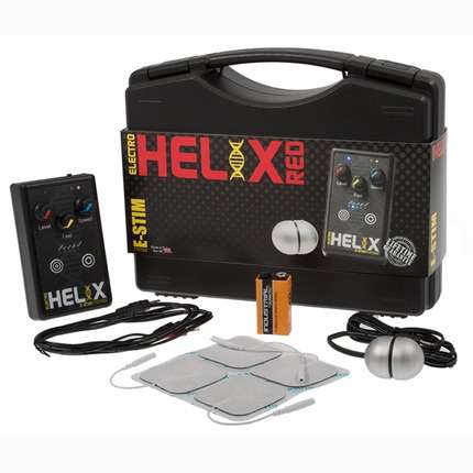 Caixa de Eletro Estimulação E-Stim Helix Red Pack,1464117