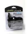 Plug Túnel Duplo Perfect Fit Preto XL,726321