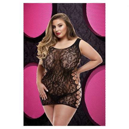 Mini Vestido, cama King Size Lapdance los Ingresos de Leopardo, Negro o de color de Rosa,1974180