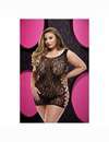 Mini-Dress, a King-Size bed Lapdance Lace Leopard, Black Pink, 1974180