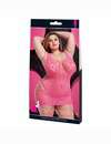 Mini-Dress, a King-Size bed Lapdance Lace Leopard, Black Pink, 1974180