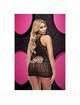 Mini Dress By Lapdance Black Crew Neck Rise 1974187