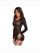 Mini Dress by Lapdance Center Stage Black and White 1974190