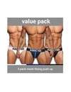 G-Strings Addicted-Pack 3-Pack, Mesh, Push Up, 5004307