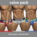 Pack 3 Cuecas Addicted Basic
