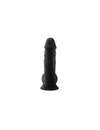 Dildo con el que los Testículos Premium Negro de Silicona para Tessudo Crushious de 22 cms,2264347