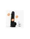 Dildo com Testículos Premium Preto de Silicone Tessudo Crushious 22 cms,2264347