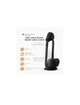 Dildo con el que los Testículos Premium Negro de Silicona para Tessudo Crushious de 22 cms,2264347