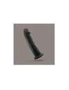 Dildo Premium Preto Silicone Tessudo Crushious 23 cms 2264345