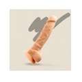 Dildo Premium Beje de Silicone Tessudo Crushious 17 cms