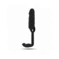 Manga para Pénis Grossa com Extensão e Plug Anal Sono Preto