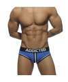 Briefs Addicted Double Piping Bottomless Blue 500029