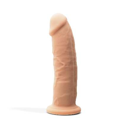 Dildo Premium Beje de Silicone Tessudo Crushious 23 cms,2264338