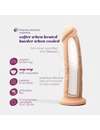 Dildo Premium Beje de Silicone Tessudo Crushious 23 cms,2264338