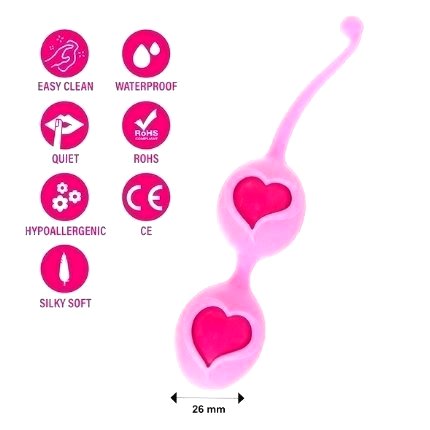 Balls, Kegel Pure Love-Silicone-Pink 3404432