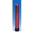 Vibrador Clássico Bordô Metálico 18 cm