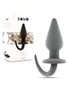 Plug Anal Sono Ponta em Bico 10 cms Cinzento,2434495