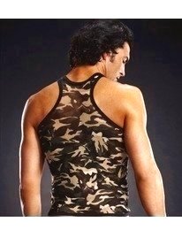 Manga Sisa Racerback De Camuflaje,1294540