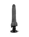 The vibrator is Realistic Basecock Black with handle 18.5 cm 2184549