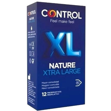 12 x Condoms, Control, XL, Nature 3204572