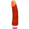 The vibrator is Realistic Waves of Pleasure to 18.4 cm