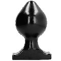 Butt Plug, All Black, 23 cm