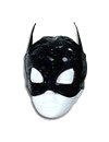 Black mask on with a Hole for the Eyes 1874601