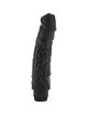 Vibrador Realista de transporte público Negro de 22 cm,2264607