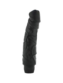 The vibrator is Realistic, Perfect Black, 22 inch 2264607