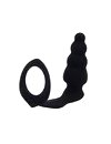 Plug Anal de Espiral, con un Anillo de color Negro,2434621