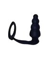 Plug Anal de Espiral, con un Anillo de color Negro,2434621