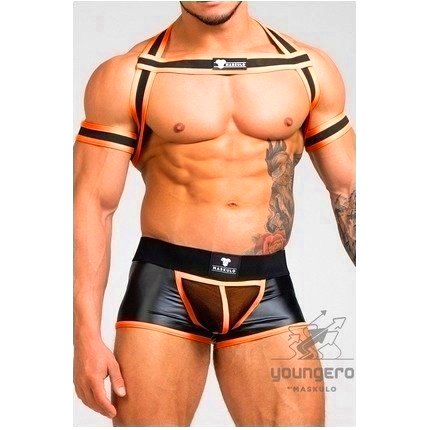Harness Maskulo YoungEro com Banda Neon,1114634