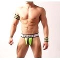 Jockstrap Maskulo YoungEro com Frente Destacável Neon