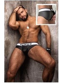 Cuecas Maskulo Briefs com Frente Destacável e Fecho,1254641