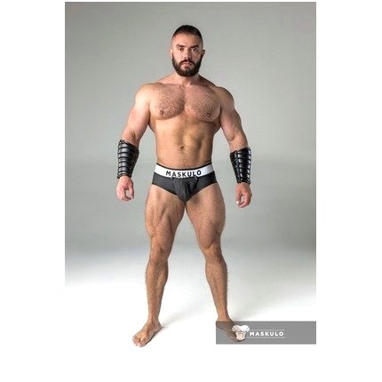 Cuecas Maskulo Briefs com Frente Destacável e Fecho 1254641