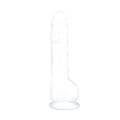 Dildo Realístico Jelly Branco 20 cm