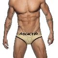 Cuecas Addicted Gold&Silver Mesh Brief