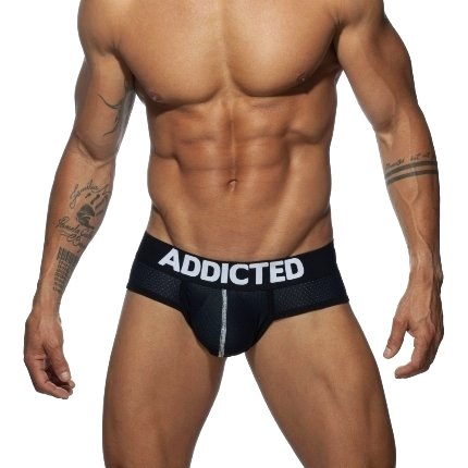 Cuecas Addicted PushUp Mesh Brief 1254678